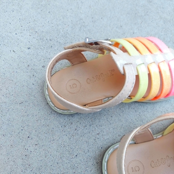 Cat and Jacket Toddler Shanel Fisherman Sandals - Picture 7 of 9